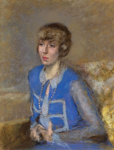 Woman in Blue by Edouard Vuillard